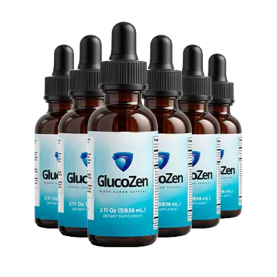 GlucoZen 6 bottles best value package - 180 day supply